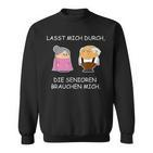 Altenpflege Care Humour Slogan Sweatshirt
