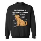 Anatomy Of A Golden Retriever Sweatshirt