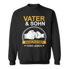 Angler Papa Fischer Father And Son Fishing Sweatshirt