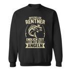 Angler Rentner Endlich Zeit Zum Fngelen Retirement S Sweatshirt