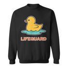 Bademeister Lifeguard Poolboy Life Float Sweatshirt