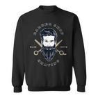 Barber Shop Hairdresser Idea Sweatshirt