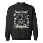 Best Husband Seit 17 Jahren Wedding Anniversary Orchid Wedding Sweatshirt