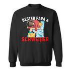 Bester Papa & Schweißer Sweatshirt