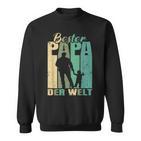 Bester Papa Der Welt 1 Child Husband Papa Sweatshirt