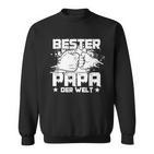 Bester Papa Der Welt Fist Greeting Sweatshirt