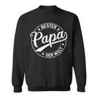 Bester Papa Der Weltatertag Bester Papi Stolzer Papa Sweatshirt