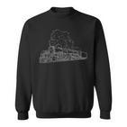 Big Boy Steam Train X 4014 Vintage Sweatshirt