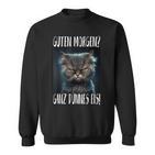 Bla T Guten Morgen Very Thin Ice Sweatshirt