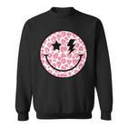 Blitz Blitz Leopard Print Pink Sweatshirt