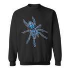 Blue Tarantula Spider Caribenaertical S Sweatshirt