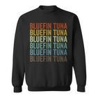 Bluefin Thunfisch Retro Sweatshirt