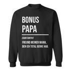 Bonuspapa Bonus Papa Step Dad S Sweatshirt