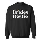 Bride Bestie Lesbischer Junggesellinnenabschied Pride Trauzeugin Sweatshirt