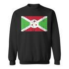 Burundi Flagge-Fahne Geschenk Fußball-Fan Sport Sweatshirt