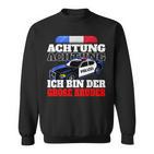 Children's Ich Bin Der Große Bruder Police Siblings Sweatshirt