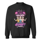 Cool Muttis Machen Schlagerparty Black Sweatshirt