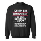 Craftsman Personalised Slogan Sweatshirt