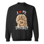 Cute I Love My Goldendoodle Golden Doodle Sweatshirt