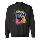 Cute Pug Sweatshirt