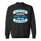 Dachshund Dad Dachshund Papa Teckel Sweatshirt