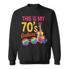 Das Ist Mein 70S Costume 70S Party Sweatshirt