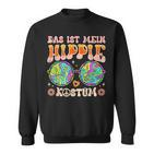 Das Ist Mein Hippie Costume S Sweatshirt