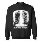Das Röntgenbild Meiner Herzkatze Sweatshirt