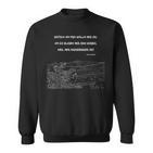 Deitsch On Frei Wolln Mer Sei Erzgebirge Arzgebirg Sweatshirt