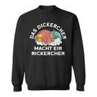 The Dickerchen Macht Ein Naperchen Bear Pyjamas Black Sweatshirt