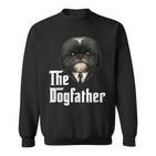 The Dogfather Shih Tzu Dad Shih Tzu Papa Lustiger Hundebesitzer Sweatshirt