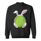 Easter Bunny Tennis Easter Tennis Rabbit Ears Sweatshirt