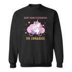 Eats Meinen Sternenstaub Ihr Langweiler Unicorn Bicycle Sweatshirt