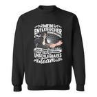 Ein Unschlagbare Team Dog Slogan Entlebucher Mountain Dog Sweatshirt