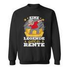 Eine Legende Geht in Rente Sweatshirt, Witziges Abschieds-Geschenk