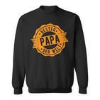 Father's Day Retro Bester Papa Der Welt Sweatshirt