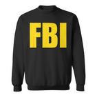 Fbi Federal Bureau Of Investigation Logo Sweatshirt