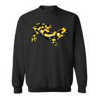 Feuersalamander Real Salamander Fire Molch Lurch Sweatshirt