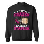 Forklift Driver Slogan  Idea Sweatshirt