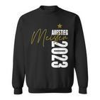 Fußball Meister 2023 Liga-Aufsteiger Team Handball Schwarzes Sweatshirt