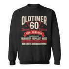 Oldtimer 60 Jahre Birthday Sweatshirt