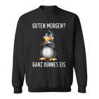 Penguin Guten Morgen Ganz Dünnes Ice Cream S Sweatshirt