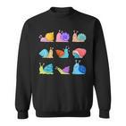 Snail Garden Snail Sweatshirt