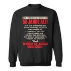 Witz Träger Ist 50Th Birthday Sweatshirt