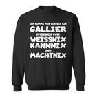 Gallier Weissnix Kannnix Machtnix For Work Colleagues Sweatshirt