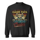 Gamer Papa Wie Ein Normapa Außeriel Coolerideo Players S Sweatshirt