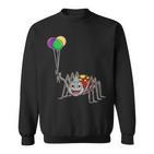 Geburtstag Spinne Zoo Geburtstag Sweatshirt