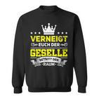 Geselle Bestanden Schellenbrief Exam Sweatshirt