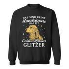 Golden Retriever Glitter Dog Holder Dog Owners Sweatshirt