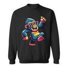 Gorilla Sonnenbrille Gorilla With Sunglasses Gorilla Monkey Sweatshirt